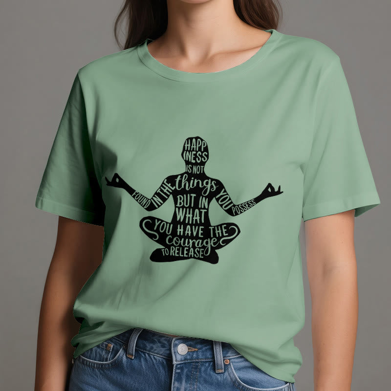 T-shirt de méditation Olivenorma en coton, t-shirt de yoga spirituel - image 19