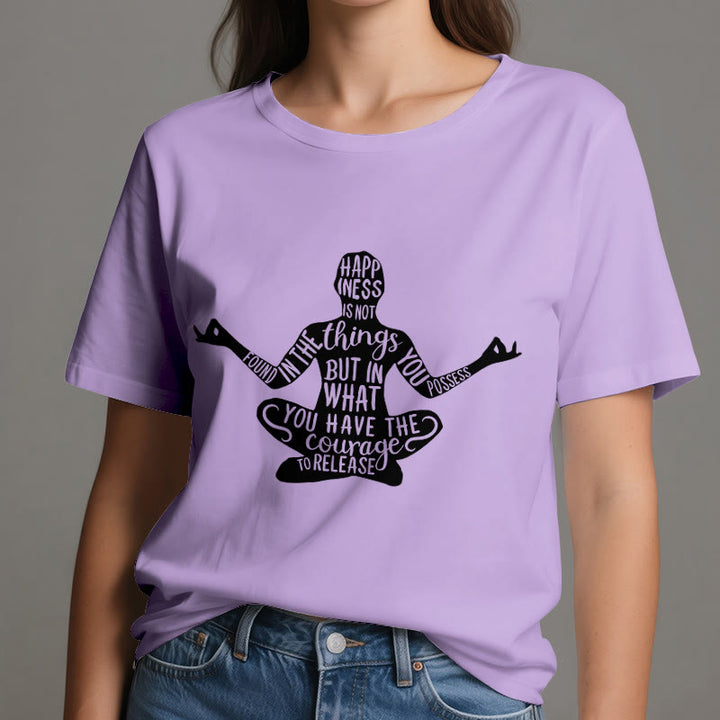 T-shirt de méditation Olivenorma en coton, t-shirt de yoga spirituel - image 17