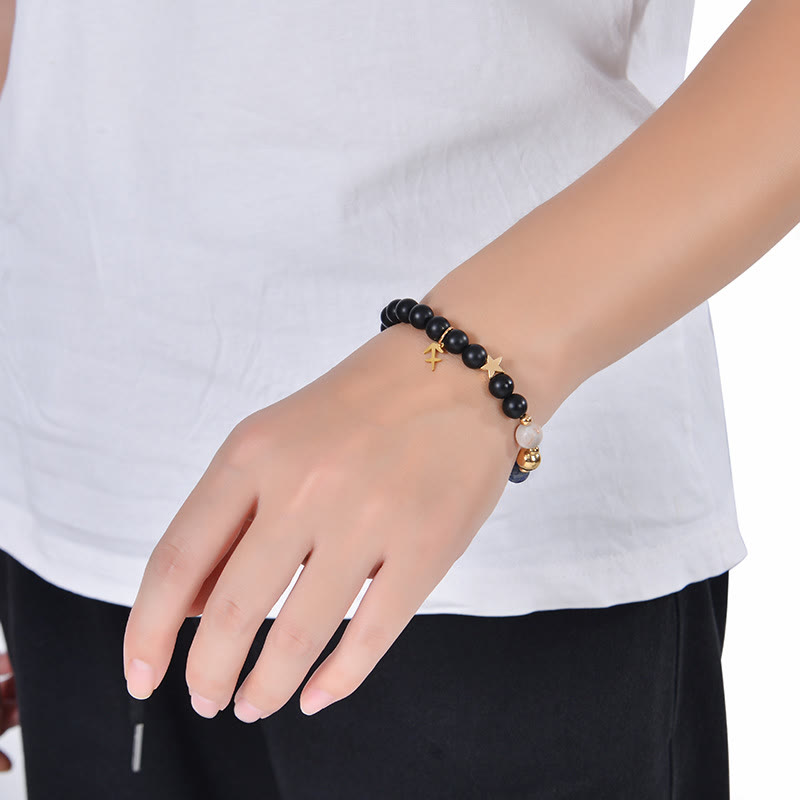 Bracelet Olivenorma douze constellations et huit planètes en pierres précieuses - image 3