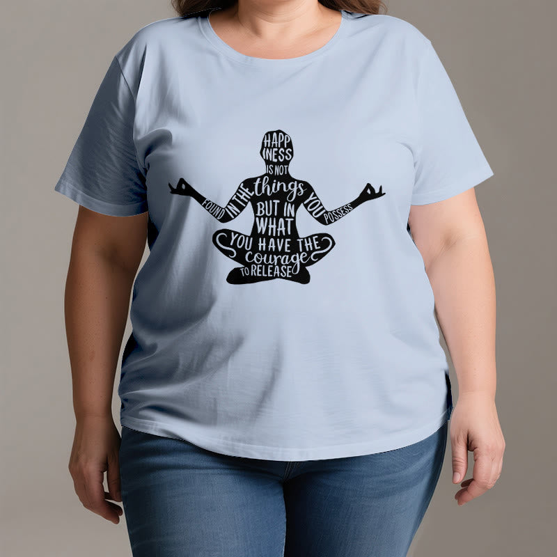 T-shirt de méditation Olivenorma en coton, t-shirt de yoga spirituel - image 3