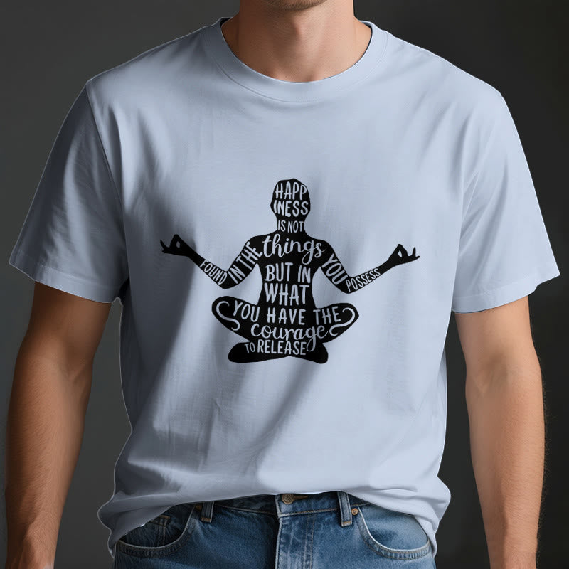 T-shirt de méditation Olivenorma en coton, t-shirt de yoga spirituel - image 4