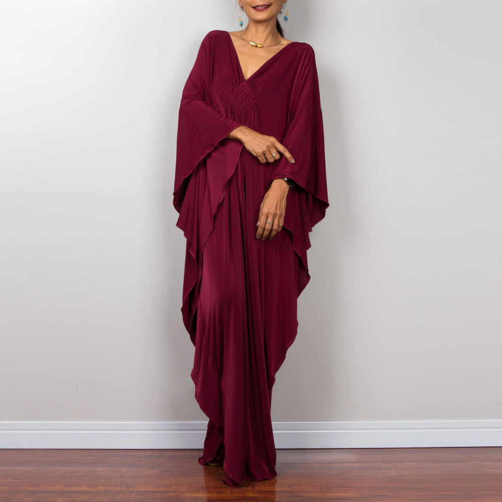 Robe caftan tissée Olivenorma Beach Sun Protection Shirt