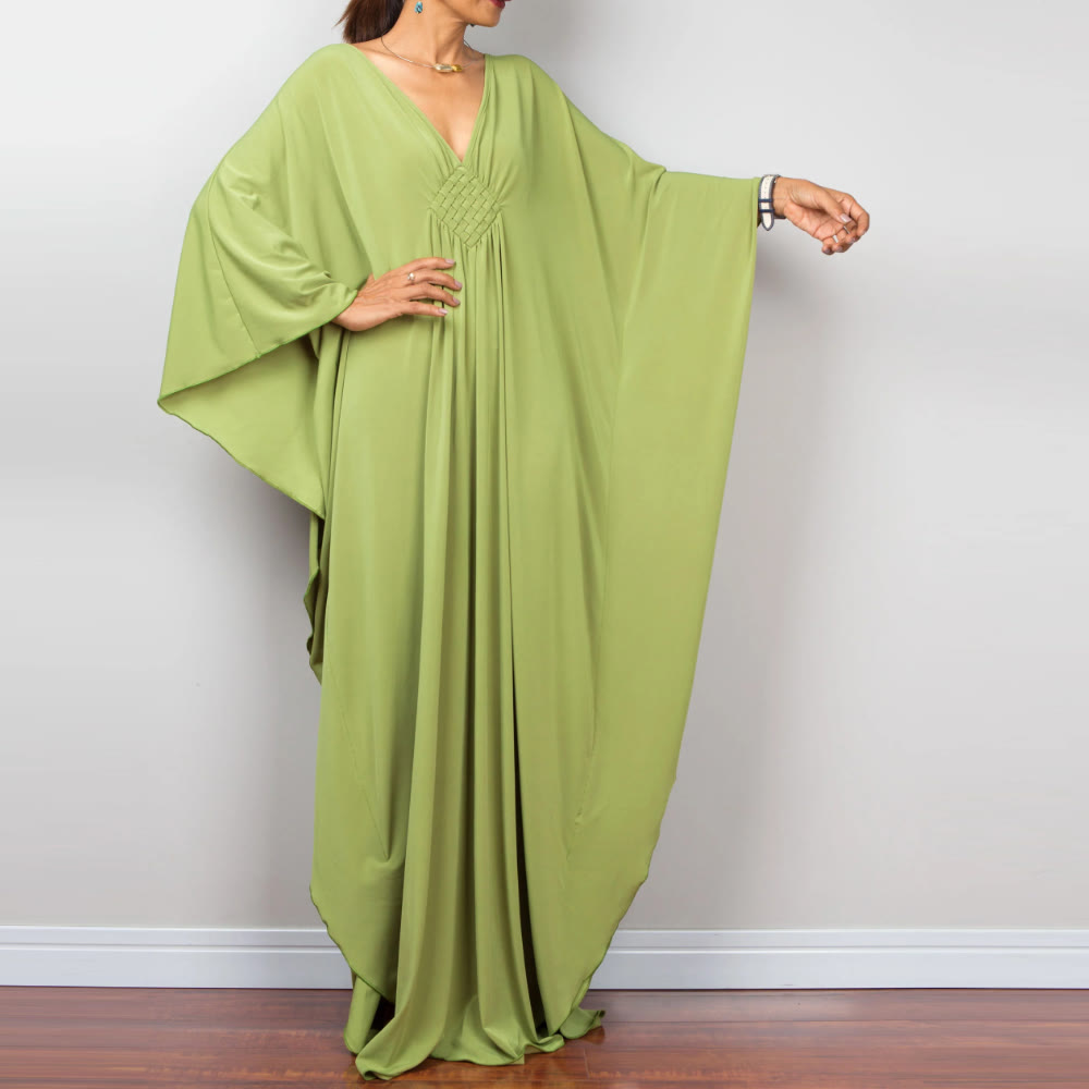 Robe caftan tissée Olivenorma Beach Sun Protection Shirt