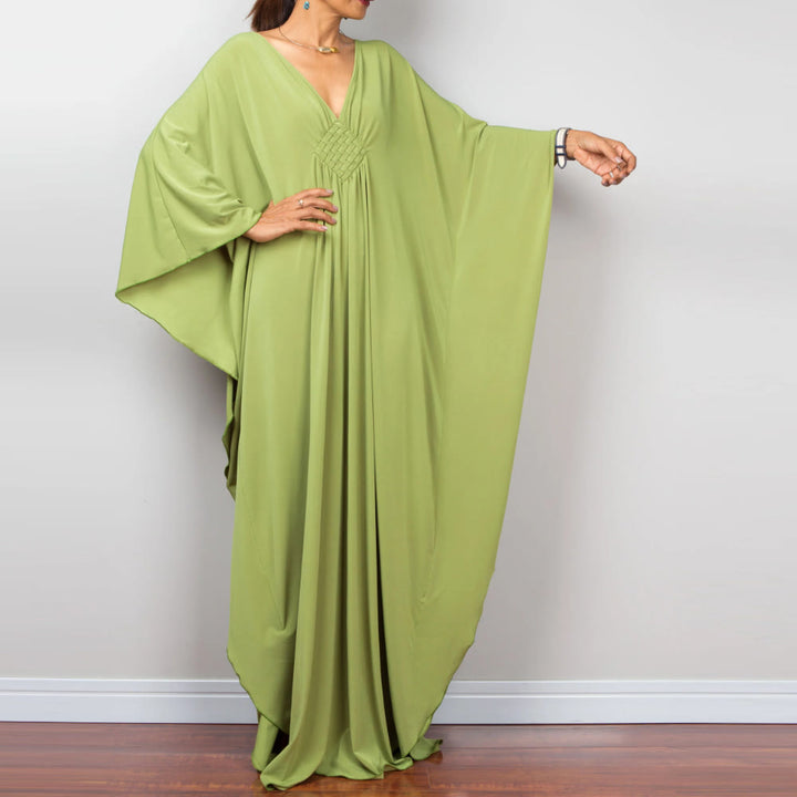 Robe caftan tissée Olivenorma Beach Sun Protection Shirt
