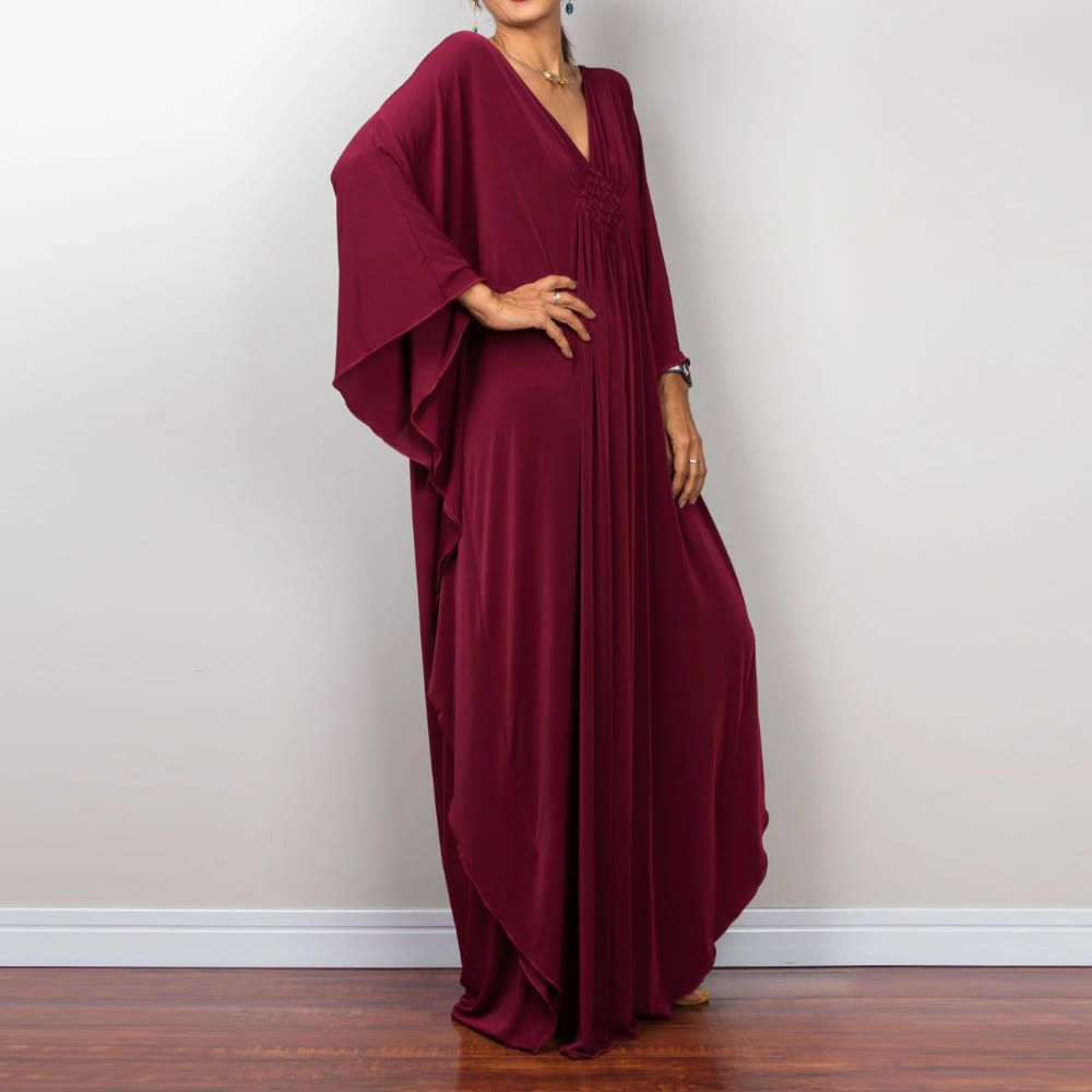 Robe caftan tissée Olivenorma Beach Sun Protection Shirt