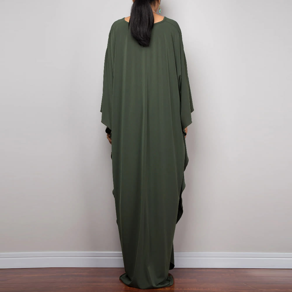 Robe caftan tissée Olivenorma Beach Sun Protection Shirt