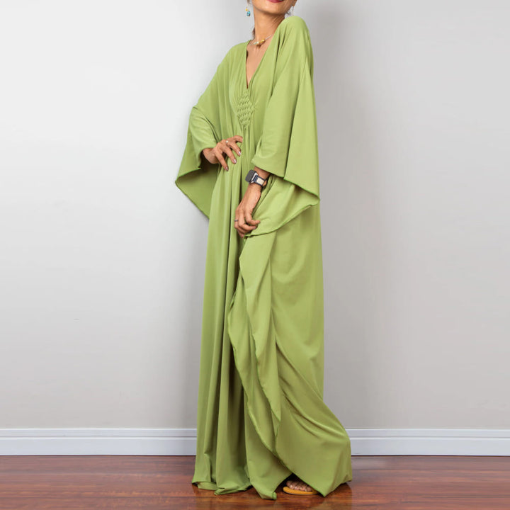 Robe caftan tissée Olivenorma Beach Sun Protection Shirt