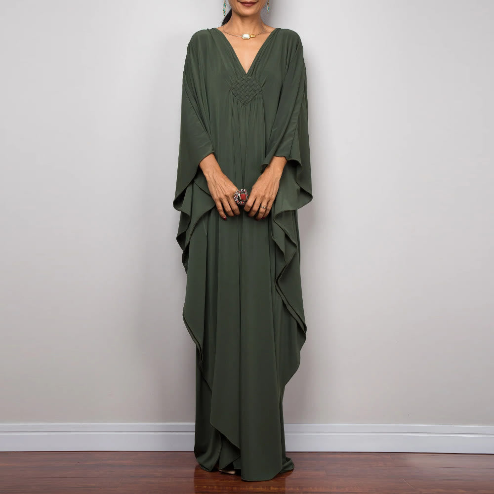 Robe caftan tissée Olivenorma Beach Sun Protection Shirt