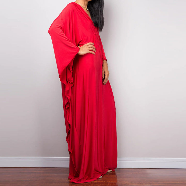 Robe caftan tissée Olivenorma Beach Sun Protection Shirt