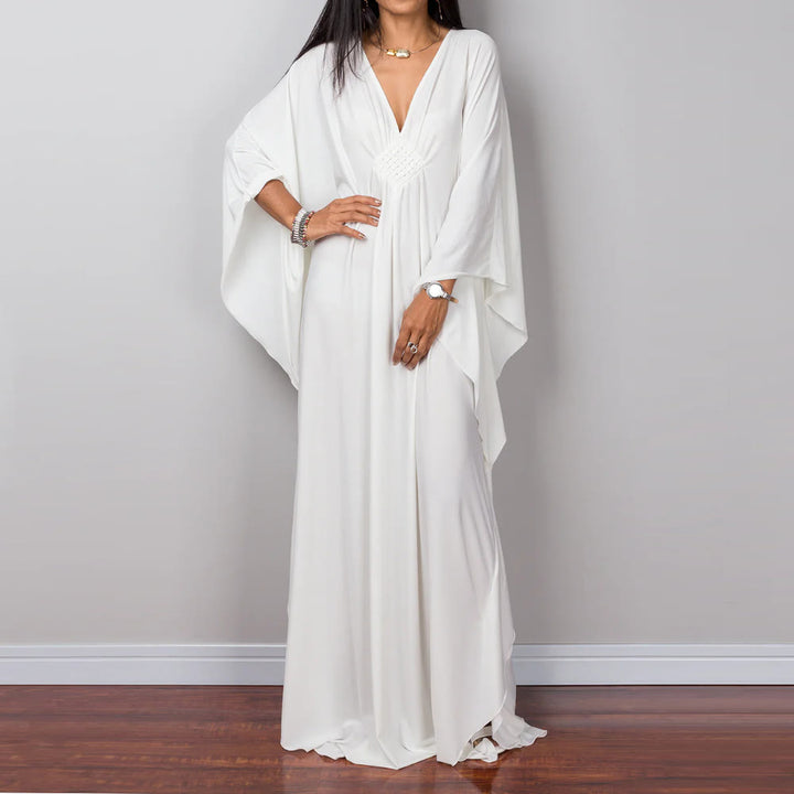 Robe caftan tissée Olivenorma Beach Sun Protection Shirt