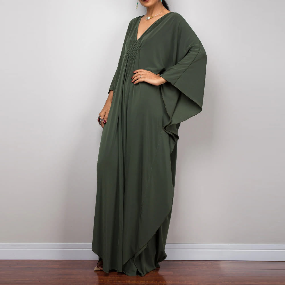 Robe caftan tissée Olivenorma Beach Sun Protection Shirt