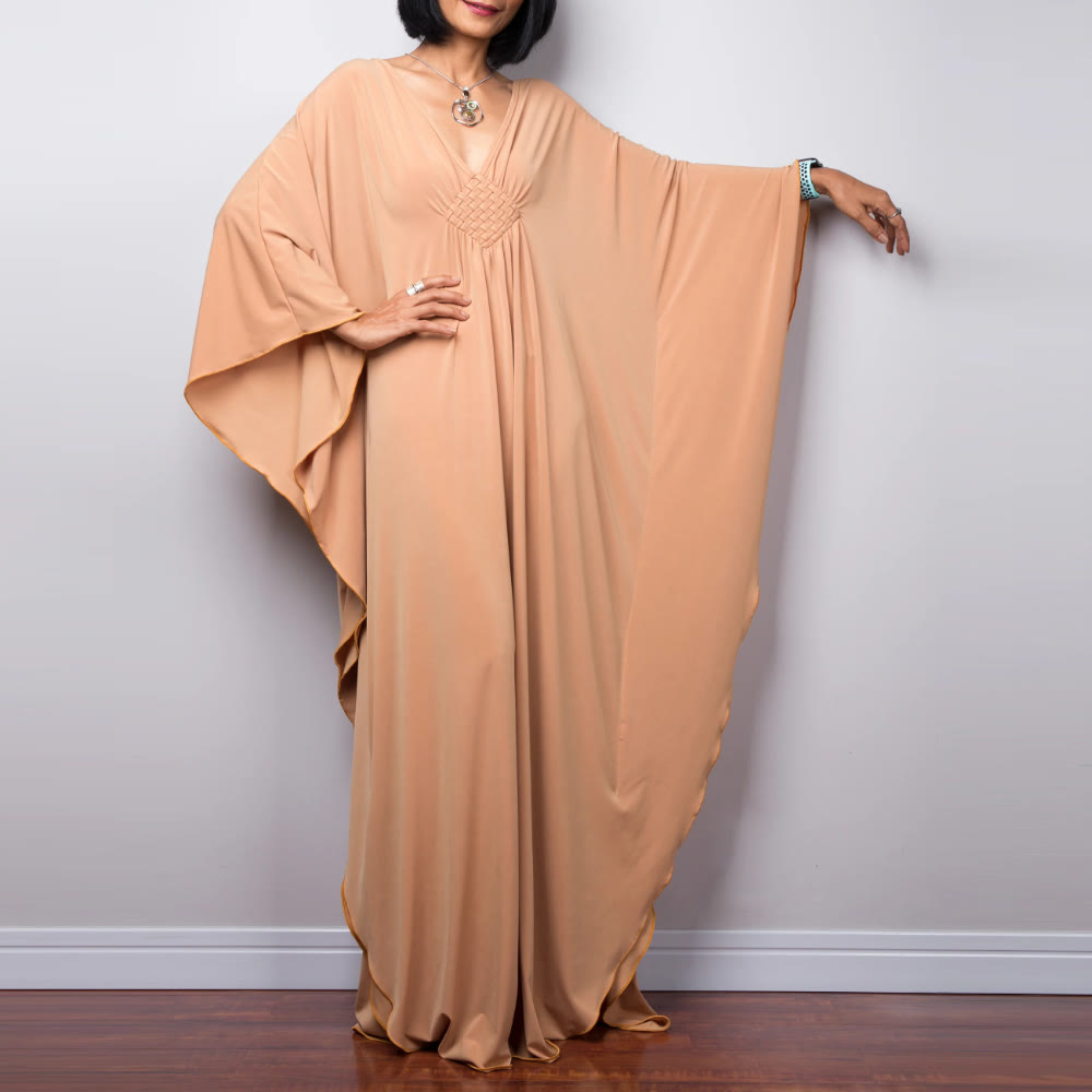 Robe caftan tissée Olivenorma Beach Sun Protection Shirt