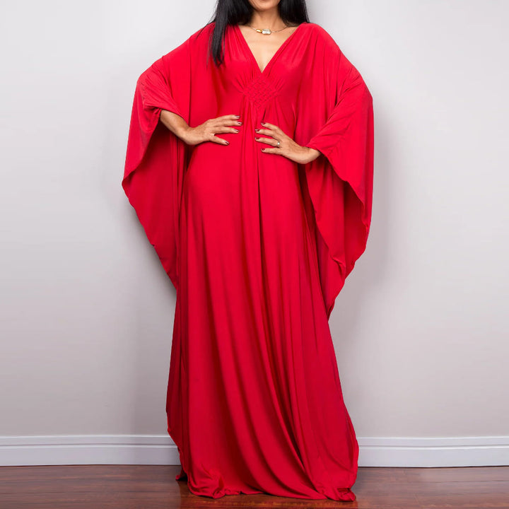 Robe caftan tissée Olivenorma Beach Sun Protection Shirt