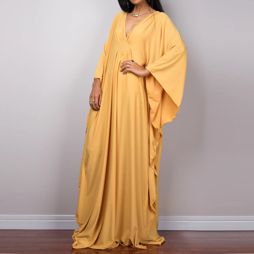 Robe caftan tissée Olivenorma Beach Sun Protection Shirt