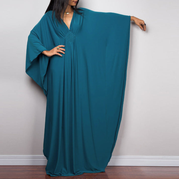 Robe caftan tissée Olivenorma Beach Sun Protection Shirt