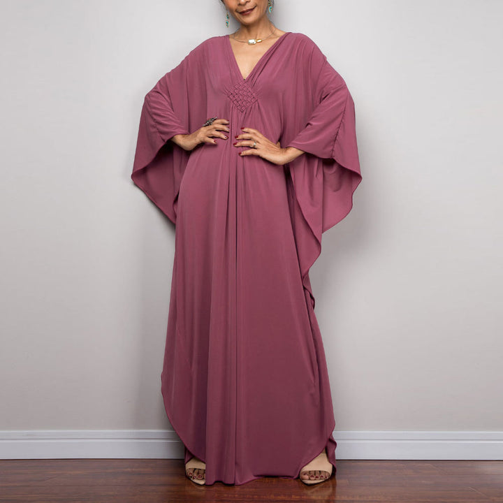 Robe caftan tissée Olivenorma Beach Sun Protection Shirt
