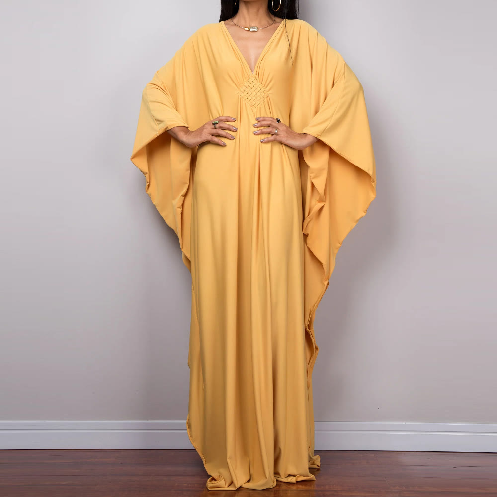 Robe caftan tissée Olivenorma Beach Sun Protection Shirt