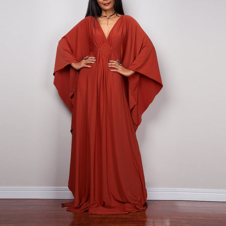 Robe caftan tissée Olivenorma Beach Sun Protection Shirt