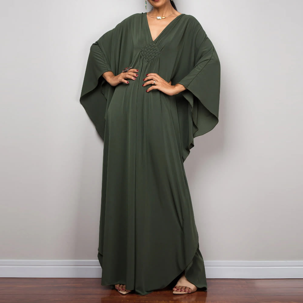 Robe caftan tissée Olivenorma Beach Sun Protection Shirt