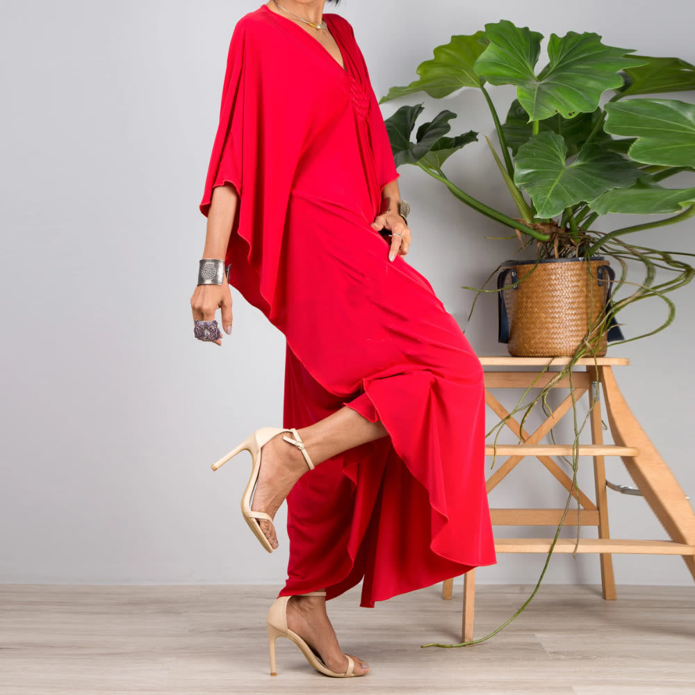 Robe caftan tissée Olivenorma Beach Sun Protection Shirt