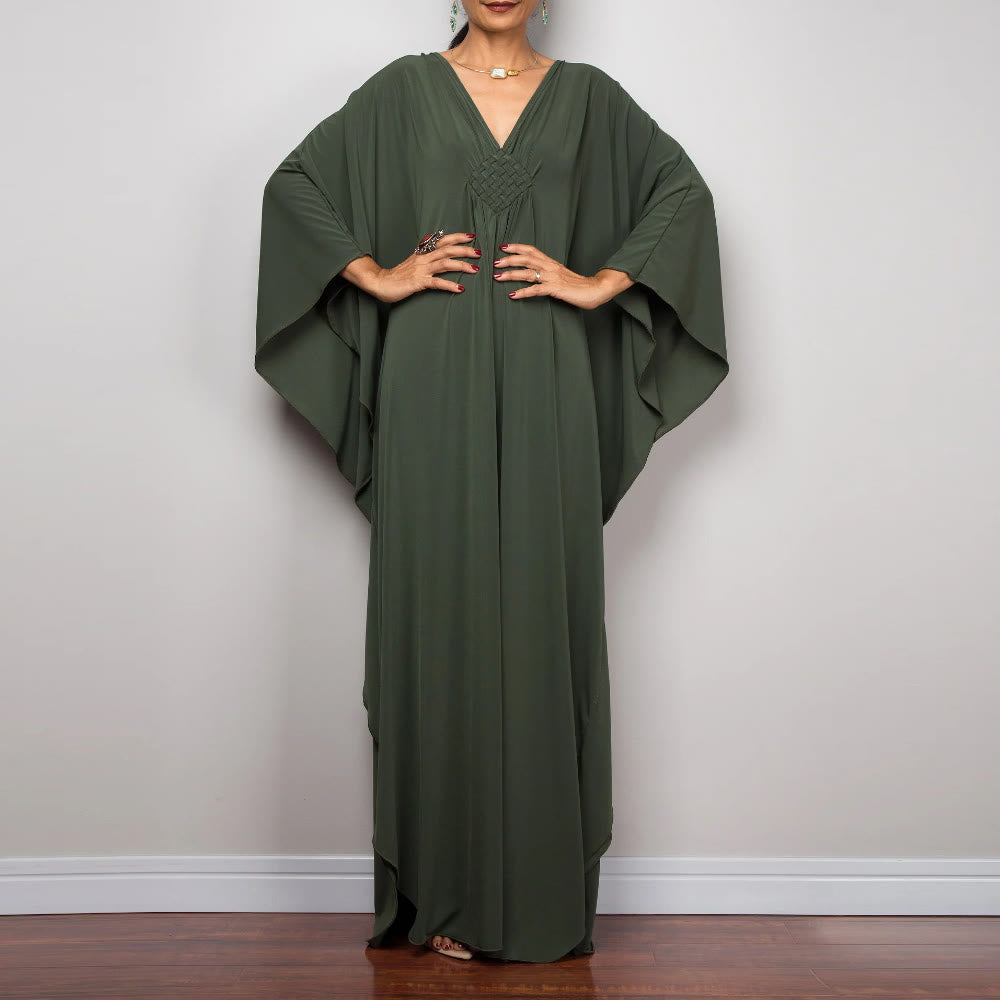 Robe caftan tissée Olivenorma Beach Sun Protection Shirt