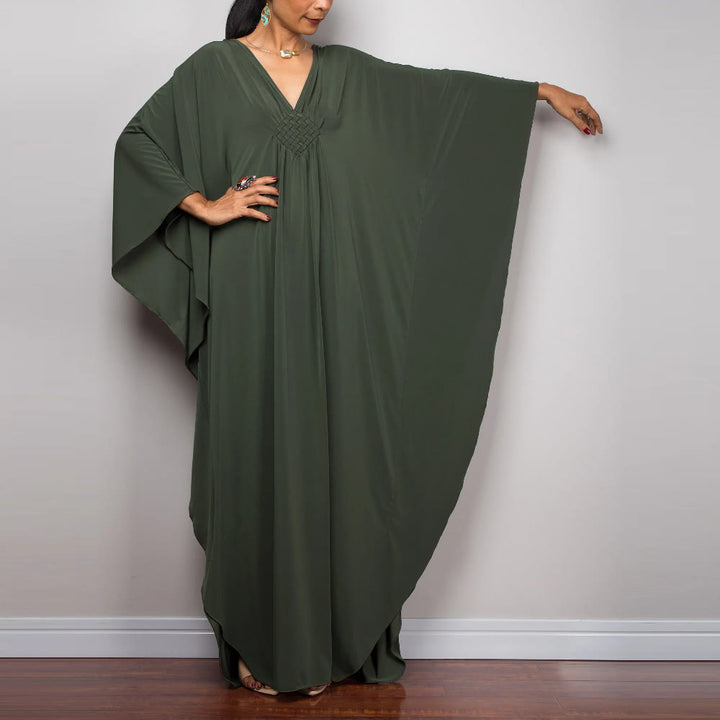 Robe caftan tissée Olivenorma Beach Sun Protection Shirt