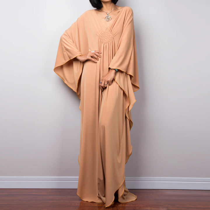 Robe caftan tissée Olivenorma Beach Sun Protection Shirt