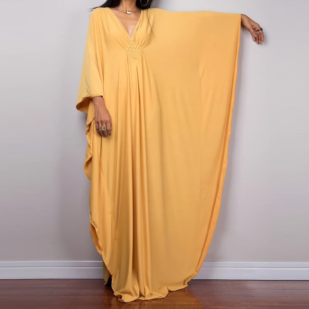 Robe caftan tissée Olivenorma Beach Sun Protection Shirt