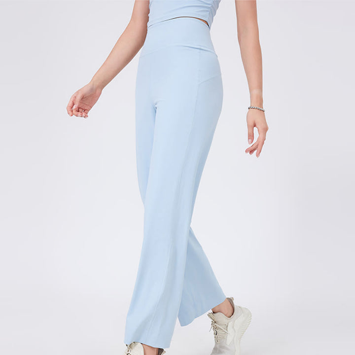 Pantalon de yoga extensible polyvalent Olivenorma coupe droite taille moyenne - image 7