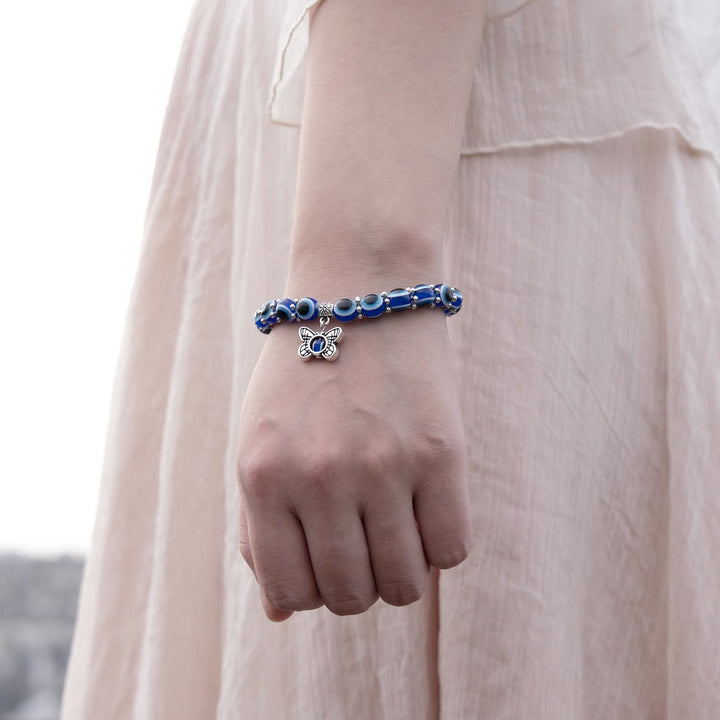 Bracelet de perles Olivenorma Double Guardians Evil Eye Animals Totem - image 2