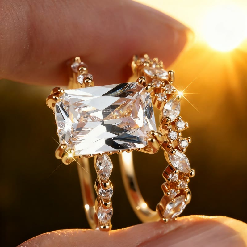 Olivenorma Duo Moissanite Embrace Sun-Kissed Olivenorma - image 2