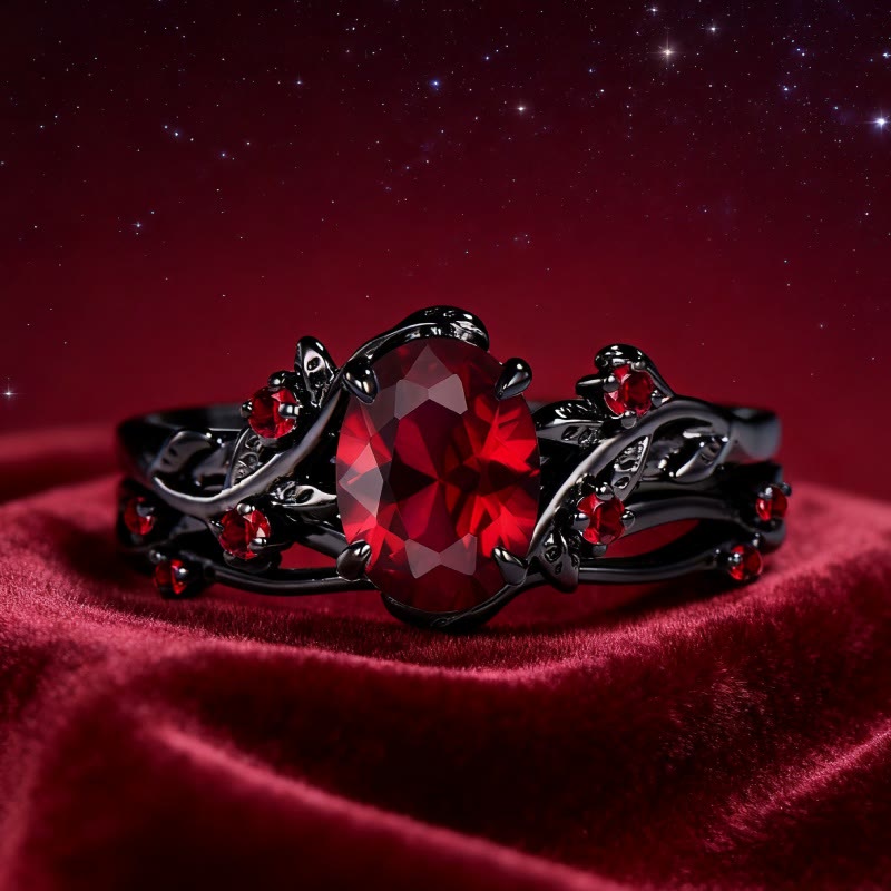 Olivenorma Anneau de nuit des Hespérides - États-Unis 11 - Grenat - image 0