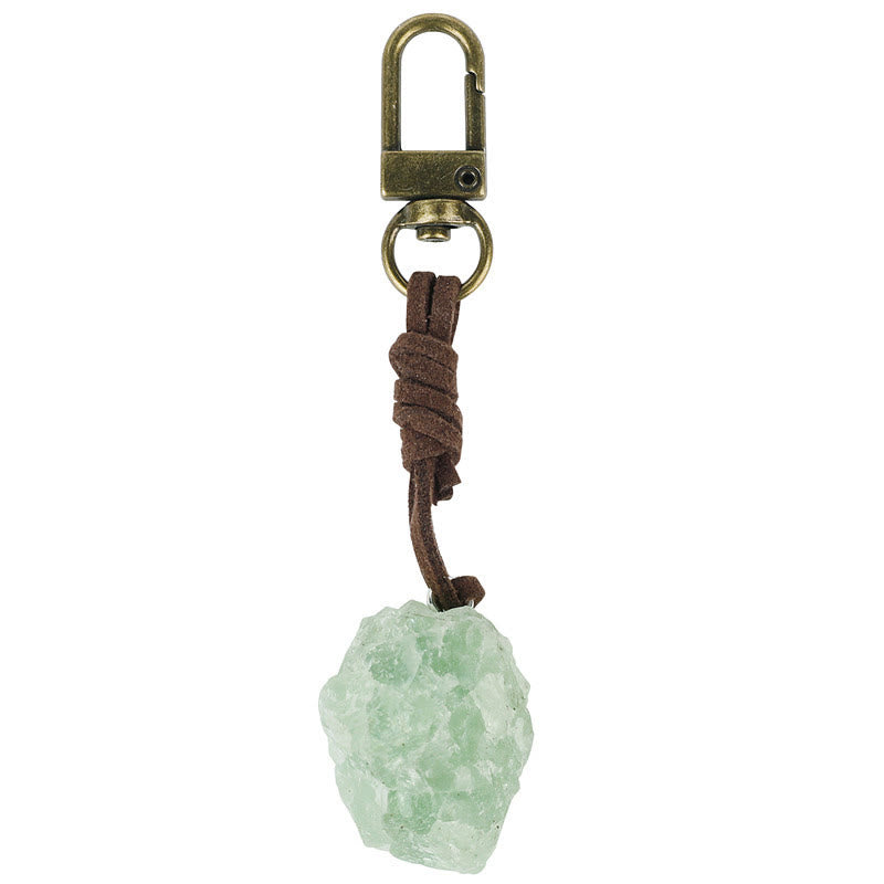 Porte-clés avec pendentif en cristal brut naturel Olivenorma - image 1