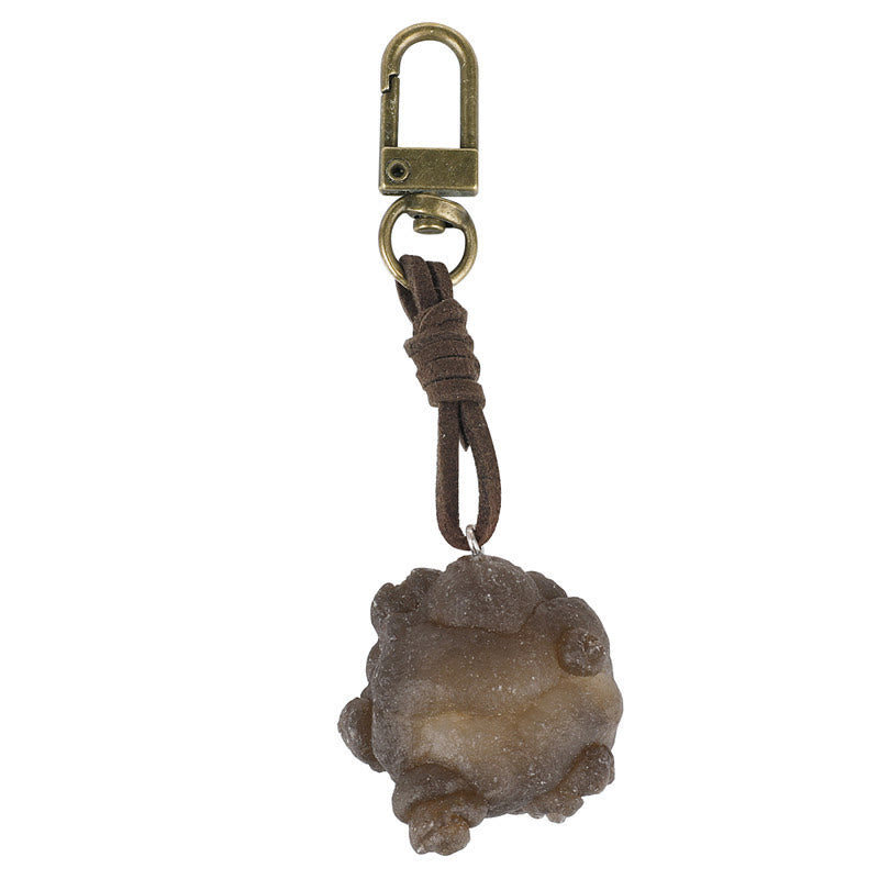 Porte-clés avec pendentif en cristal brut naturel Olivenorma - Agate - image 5