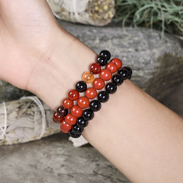 Olivenorma Leo - 23 juil. - 22 août - Ensemble de bracelets en cristal du zodiaque - image 1