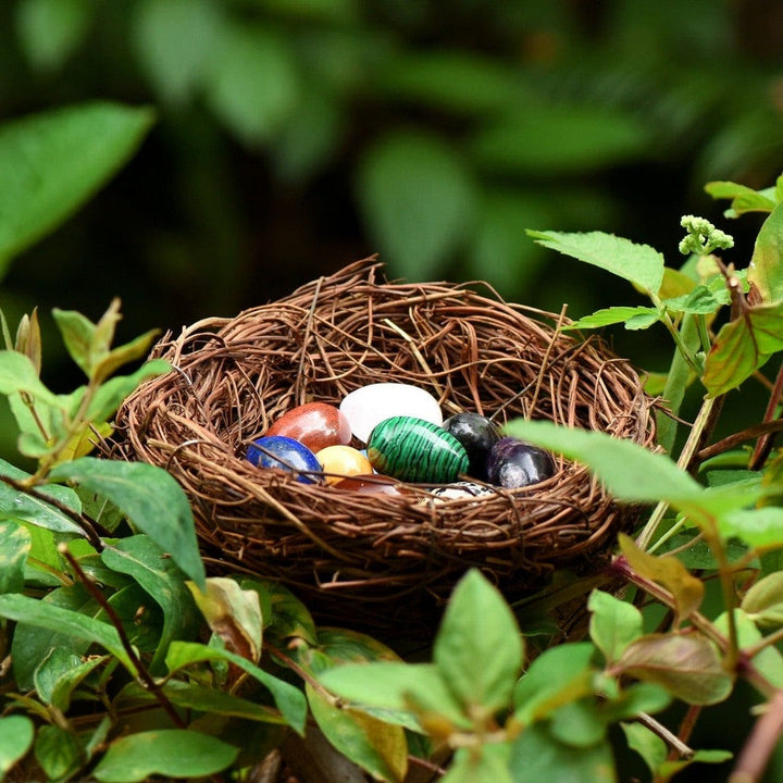 Œufs de cristal naturel énergétique Olivenorma
