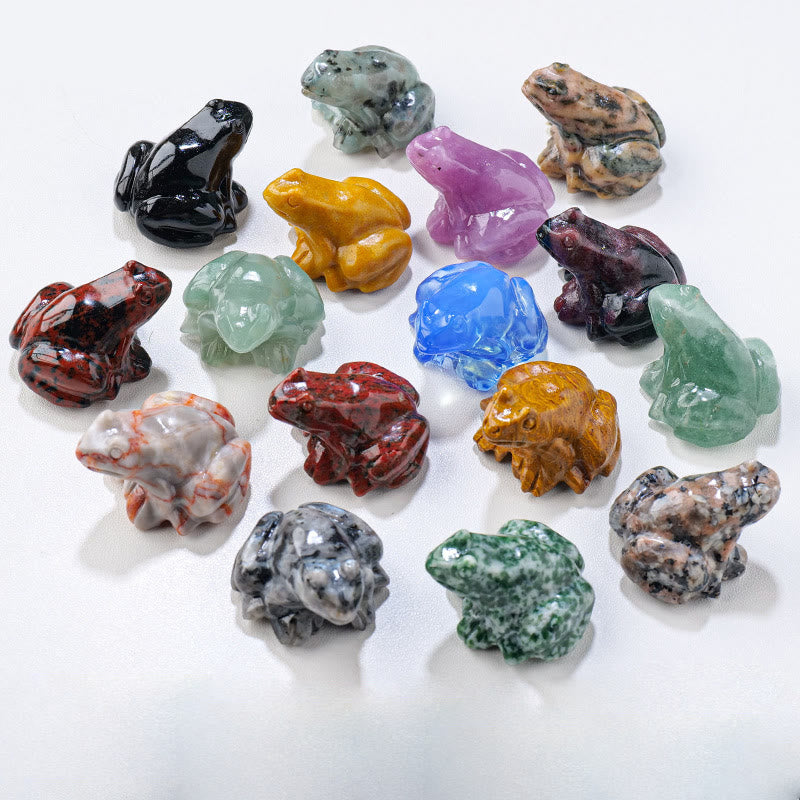 Olivenorma Serene Spirit Grenouille Pierre précieuse Décoration - image 44