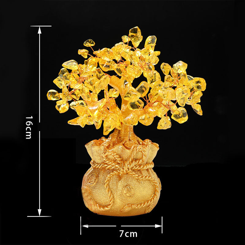 Arbre de vie en citrine Feng Shui
