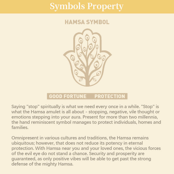 Collier de transformation en obsidienne avec Hamsa