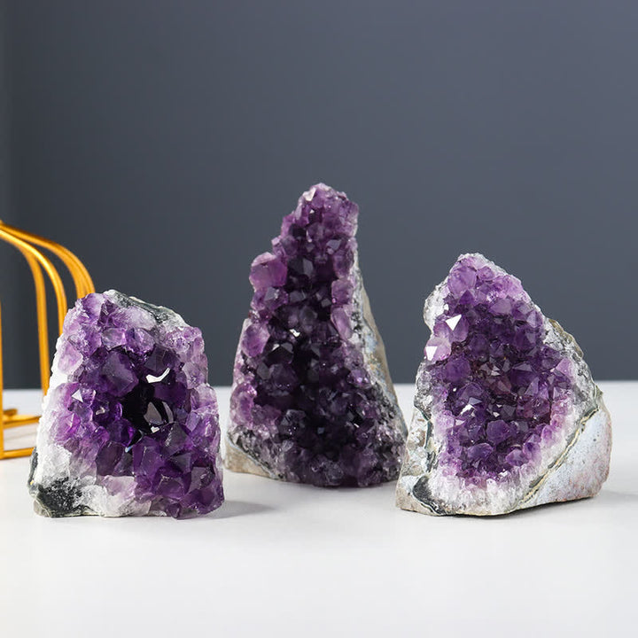 Cristal de guérison d'équilibre en améthyste naturelle