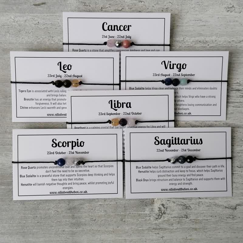 Bracelet magique en perles de cristal 12 étoiles