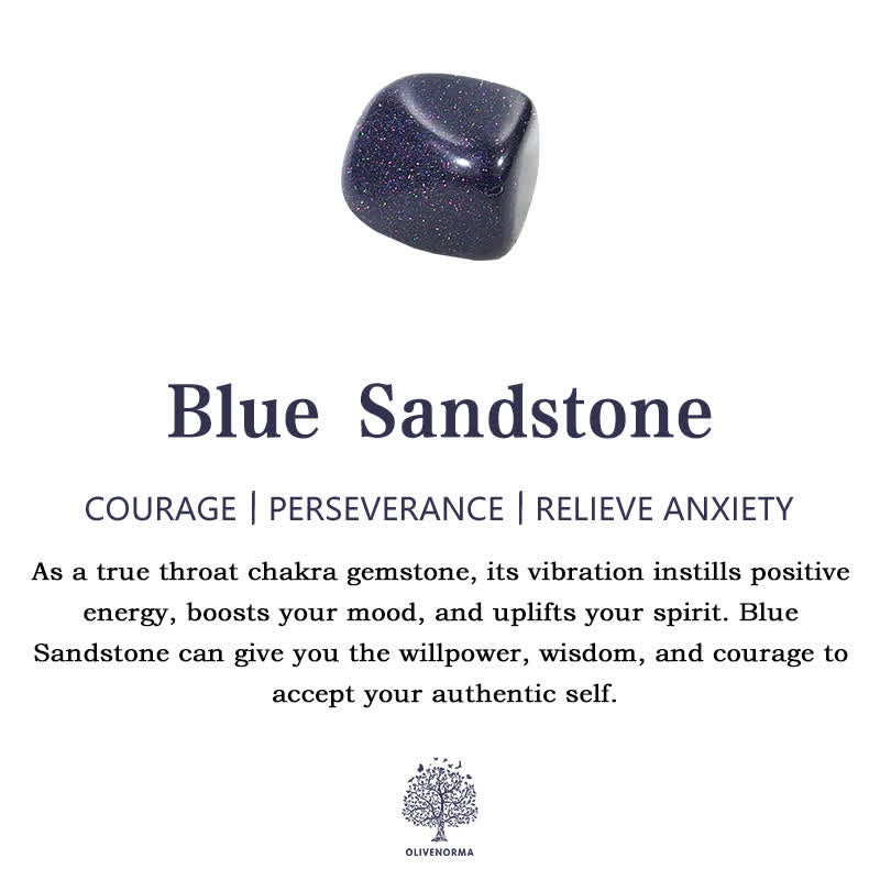 Collier Arbre de vie avec boucle de paix en cristal naturel Olivenorma