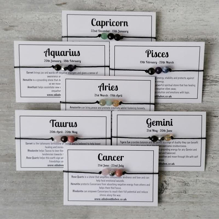 Bracelet magique en perles de cristal 12 étoiles