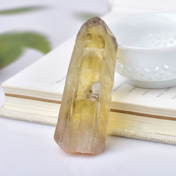 Baguettes en cristal de pierre brute de citrine Olivenorma