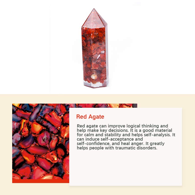 Décoration de protection des chakras en cristal naturel
