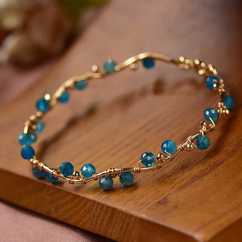 Bracelet de purification en pierre naturelle de moroxite