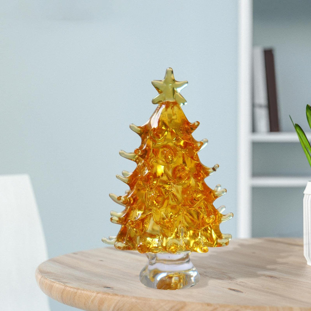 Décoration de Noël en cristal et pierres précieuses pour la maison