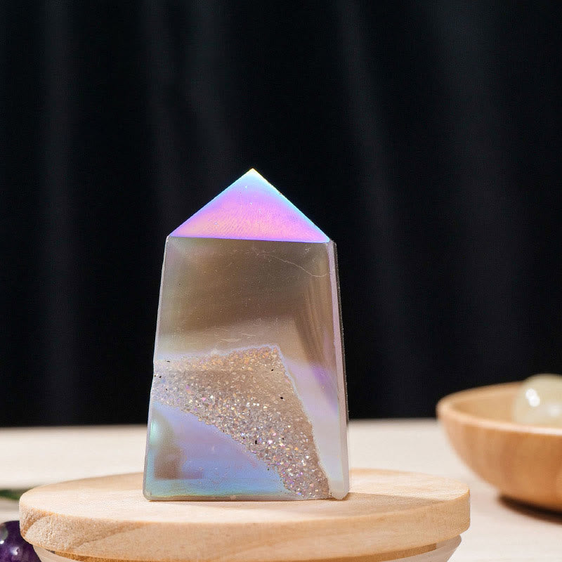 Baguettes en cristal de quartz Angel Aura Olivenorma pour décoration de pierres précieuses
