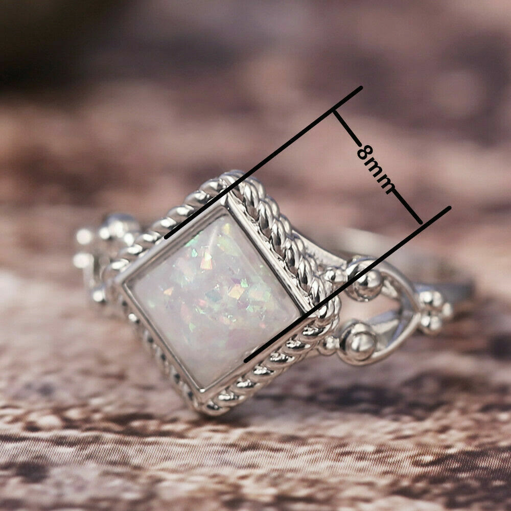 Bague en opale de feu ovale Olivenorma