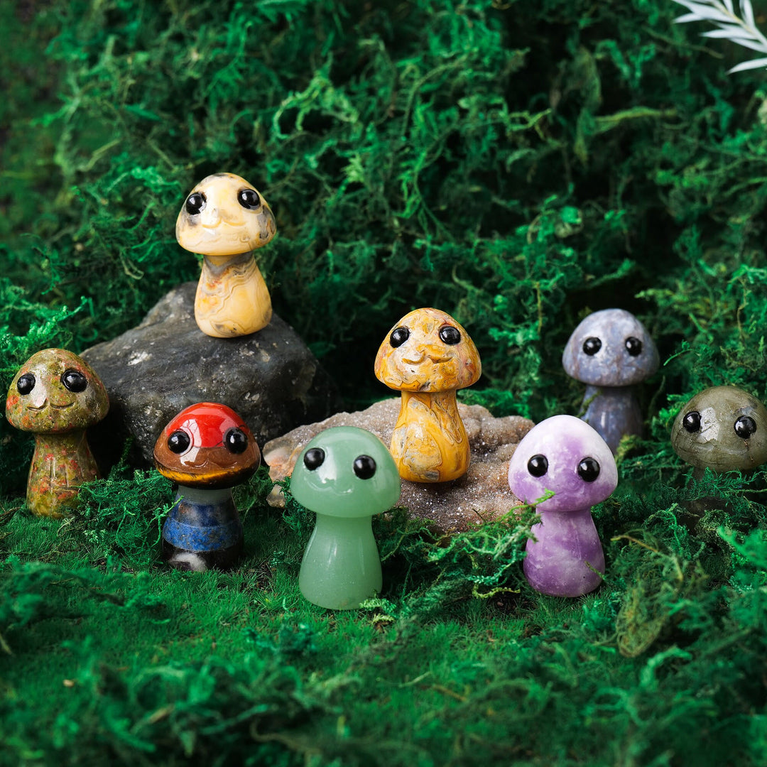 Décoration en pierre précieuse pour animaux de compagnie en cristal naturel Olivenorma